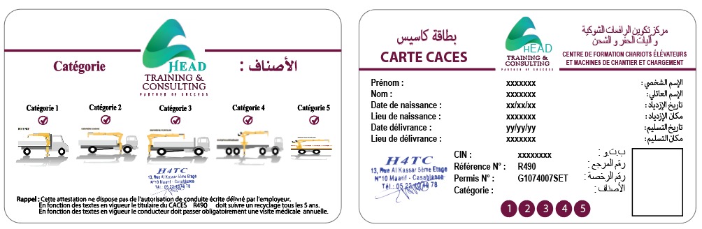 caces R490